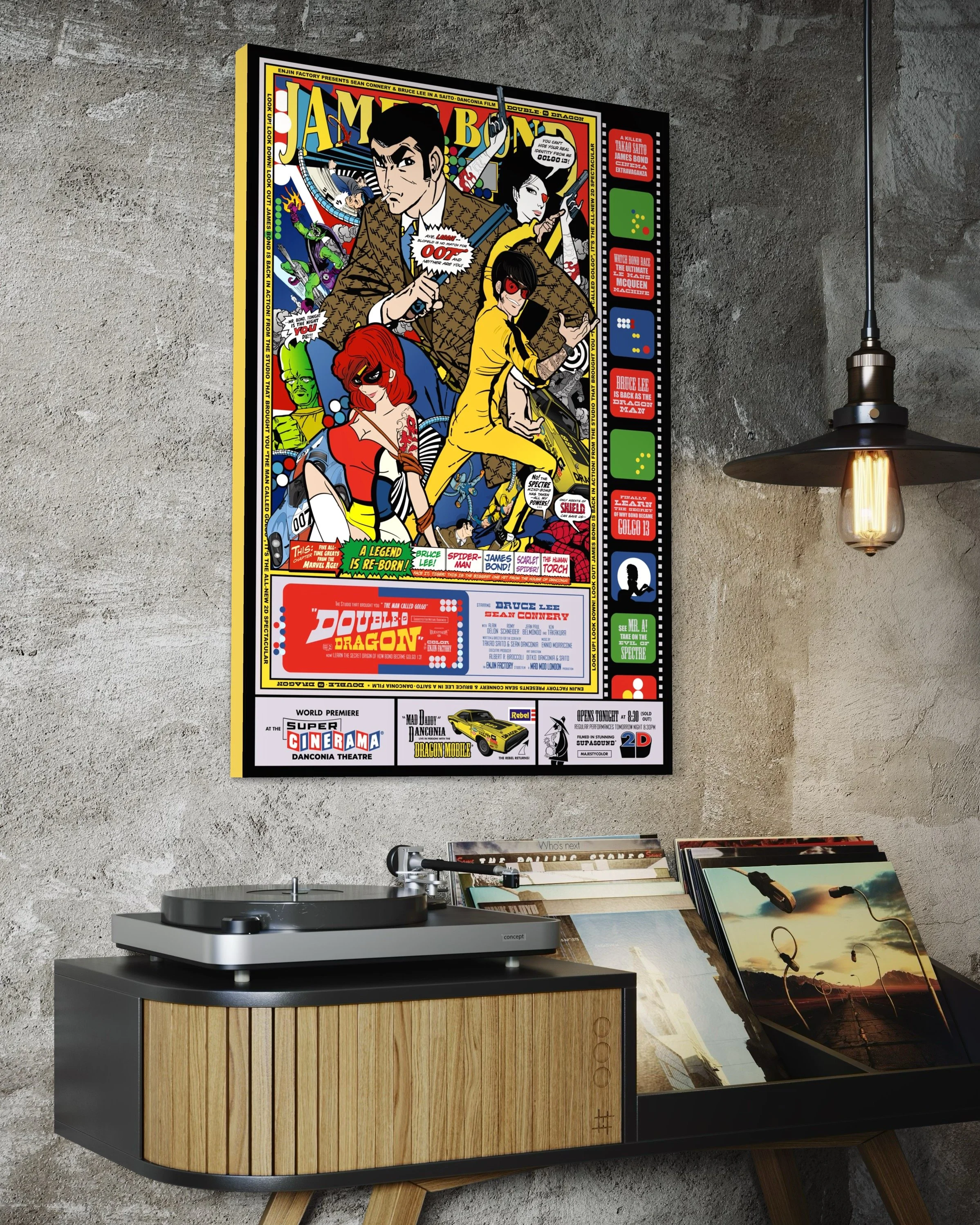 JAMES BOND ART — SHOP ART — DANCONIA